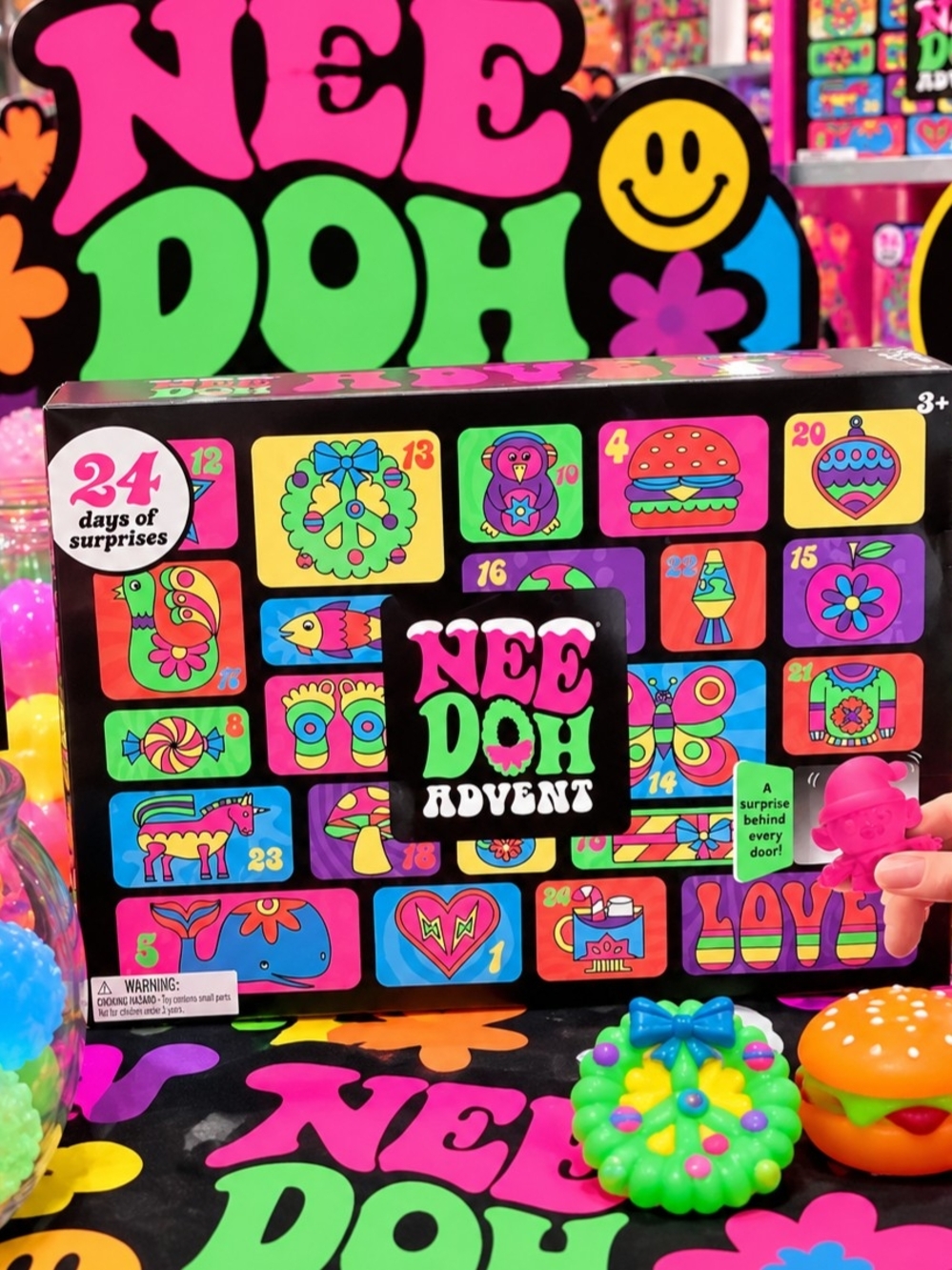 Nee DOH Advent Calendar  24 days Of Fun